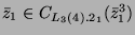 $ \bar{z}_1\in C_{L_3(4).2_1}(\bar{z}_1^3)$