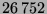 $ 26\,752$