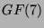 $ GF(7)$
