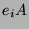 $ e_iA$