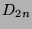 $ D_{2n}$