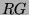 $ RG$
