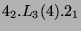 $ 4_2.L_3(4).2_1$