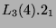 $ L_3(4).2_1$