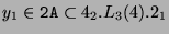 $ y_1 \in \texttt{2A}\subset 4_2.L_3(4).2_1$