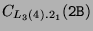 $ C_{L_3(4).2_1}(\texttt{2B})$