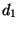 $\displaystyle d_1$