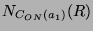 $ N_{C_{ON}(a_1)}(R)$