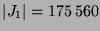 $ \vert J_1\vert = 175\,560$