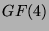 $ GF(4)$