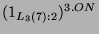 $ (1_{L_3(7):2})^{3.ON}\index{Modul>$(1_{L_3(7):2})^{3.ON}$}$