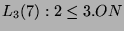$ L_3(7):2 \leq 3.ON$