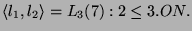 $\displaystyle \langle l_1, l_2 \rangle = L_3(7):2 \leq 3.ON.
$