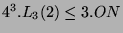 $ 4^3.L_3(2) \leq 3.ON$