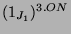 $ (1_{J_1})^{3.ON}$