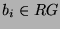 $ b_i\in RG$
