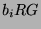 $ b_i
RG$