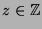 $ z\in{\protect
\mathbb{Z}}$