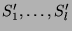 $ S_1',\dots,S_l'$
