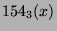 $ 154_3(x)$