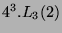 $ 4^3.L_3(2)$