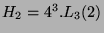 $ H_2 = 4^3.L_3(2)$