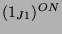 $ (1_{J1})^{ON}$
