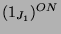 $ (1_{J_1})^{ON}$