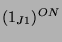 $ (1_{J1})^{ON}\rule{0cm}{2.5ex}$