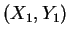 $ \mbox{$(X_1,Y_1)$}$