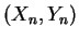 $ \mbox{$(X_n,Y_n)$}$