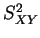 $ \mbox{$S^2_{XY}$}$