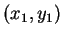 $ \mbox{$(x_1,y_1)$}$