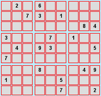 Nikolaus Sudoku puzzle
